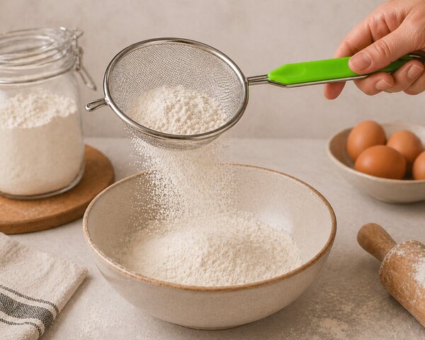 CULINARIA Fém szűrő 16 cm zöld