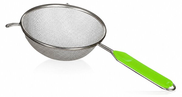 CULINARIA Fém szűrő 16 cm zöld