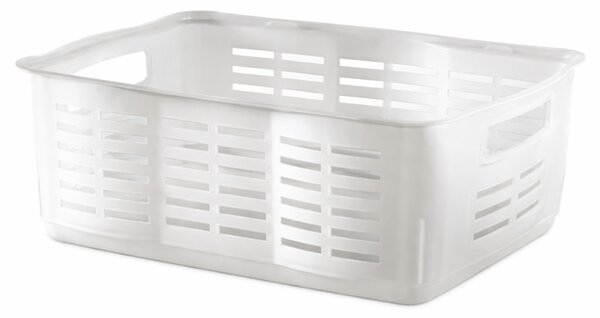 CURVER ALFA Tárolókosár M 35x25,1x15,6 cm tejfehér