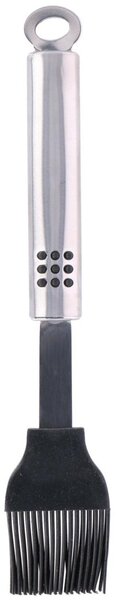 SZILIKON ECSET 24CM ACÉL/SZILIKON