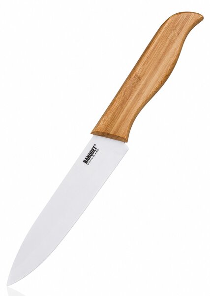 ACURA BAMBOO Kerámia hámozókés 23,5 cm, kerámia penge (cirkónium) hossza 13 cm
