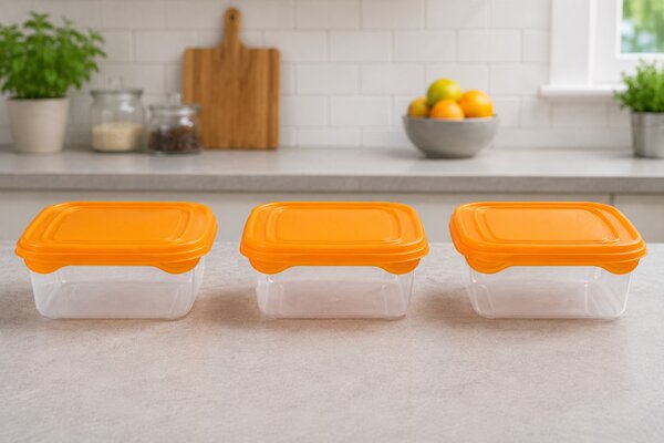 CURVER Fresh & Go szett 3x1,2 L 12x15,5x15,5 cm