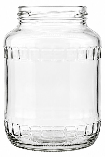 Befőttes üveg 1,7 L 6 darab/zsugor 17,54x12,65 cm a csomag nem bontható