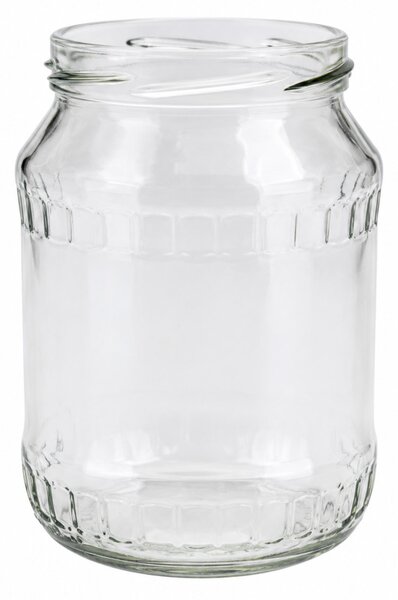 Befőttesüveg 0,72 L 8 darab / csomag nem bontható 13,2x9,2 cm