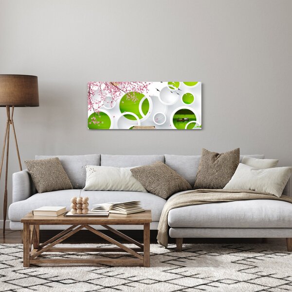 Kép - móló a tó felett (120x50 cm)