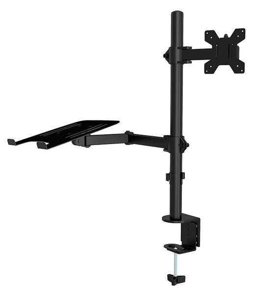 Asztali monitor és laptoptartó állvány