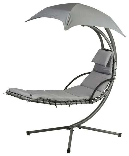 A ModernHome PH006 SÖTÉT SZÜRKE kerti fotel tökéletes otthoni kertbe és teraszra egyaránt