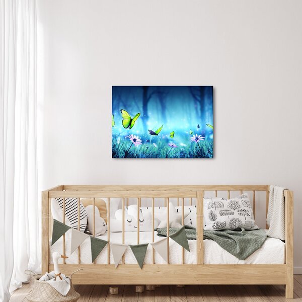 Kép - Misztikus erdei tisztás (70x50 cm)