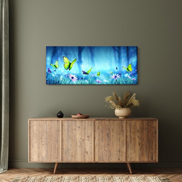 Kép - Misztikus erdei tisztás (120x50 cm)