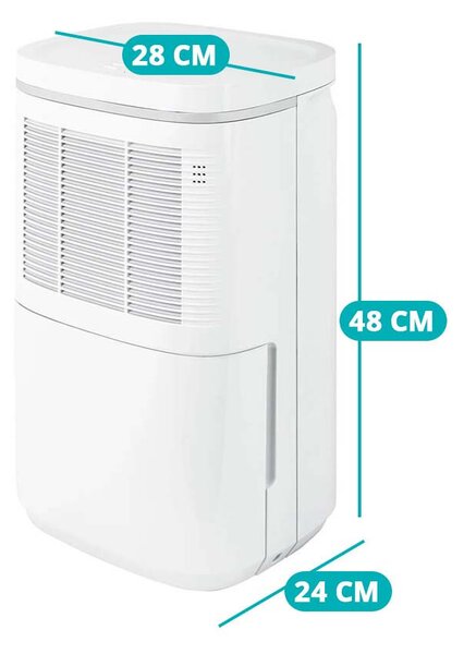 Páramentesítő LED kijelzővel 2,2l tartállyal