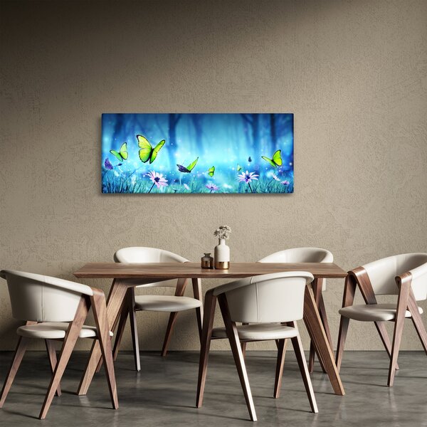 Kép - Misztikus erdei tisztás (120x50 cm)