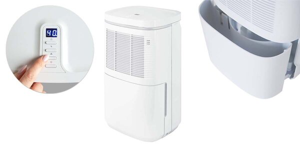 Páramentesítő LED kijelzővel 2,2l tartállyal