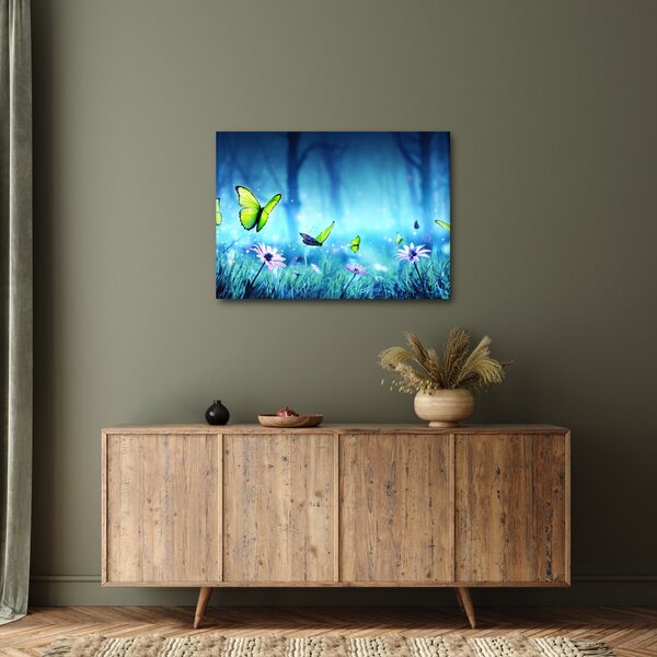 Kép - Misztikus erdei tisztás (70x50 cm)