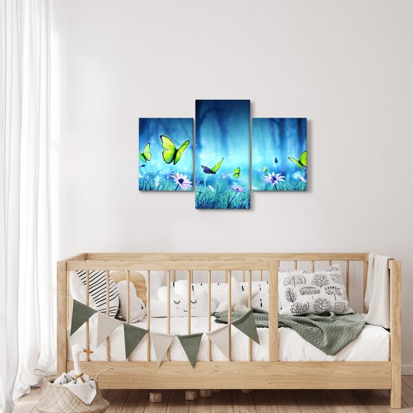 Kép - Misztikus erdei tisztás (90x60 cm)