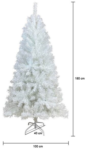 Fehér műfenyő - több méretben-180 cm-es