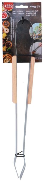 GRILLEZŐ CSIPESZ INOX FANYELŰ 39CM