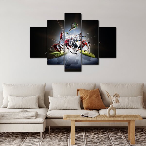 Kép - Sportolók (150x105 cm)
