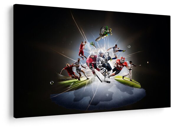 Kép - Sportolók (90x60 cm)