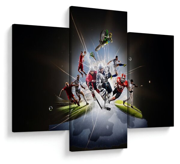 Kép - Sportolók (90x60 cm)