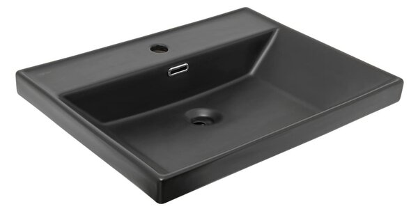 Cabinet washbasin SAT B-Way 61x46,5 cm black SATBW6046BKM
