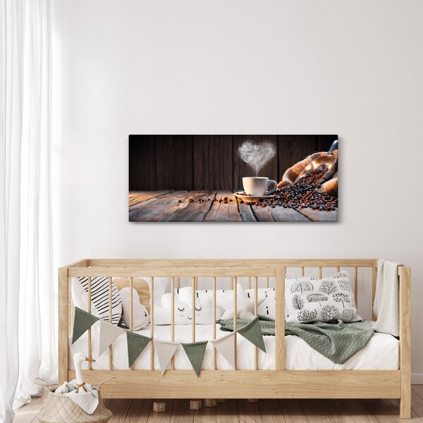 Kép - Kávé idő (120x50 cm)