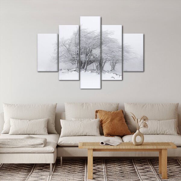 Kép - fehér tél (150x105 cm)