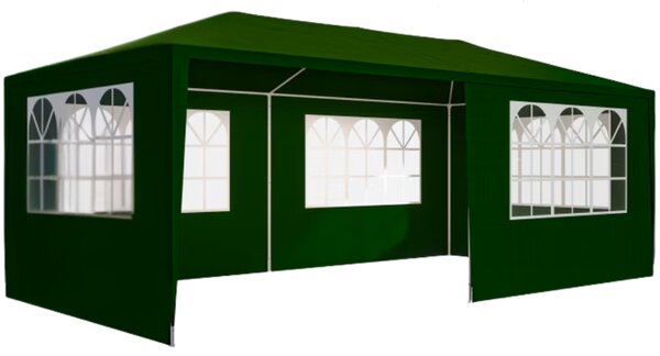 Jurhan NEAPOL rendezvénysátor, 3x6m, zöld