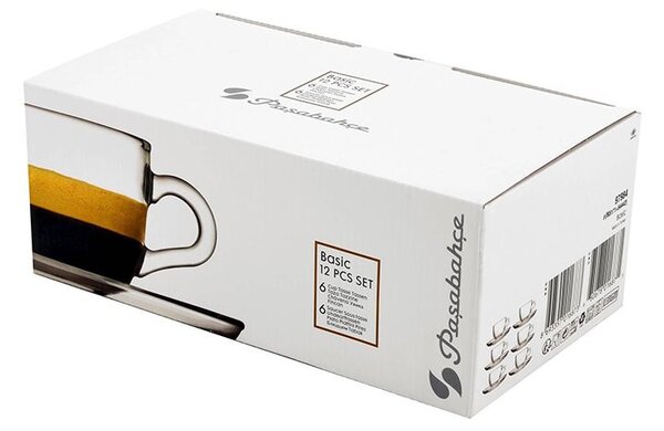 Kávéscsésze készlet 6db Basic 85ml 97984/1081022
