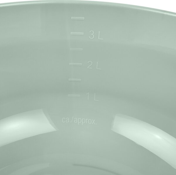 Kerek tál Björk 2,5L zöld 1055232000000