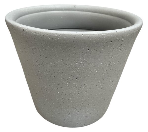 Kaspó beton hatású 33cm