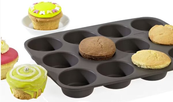 Szilikon sütőforma muffin 12db 37002