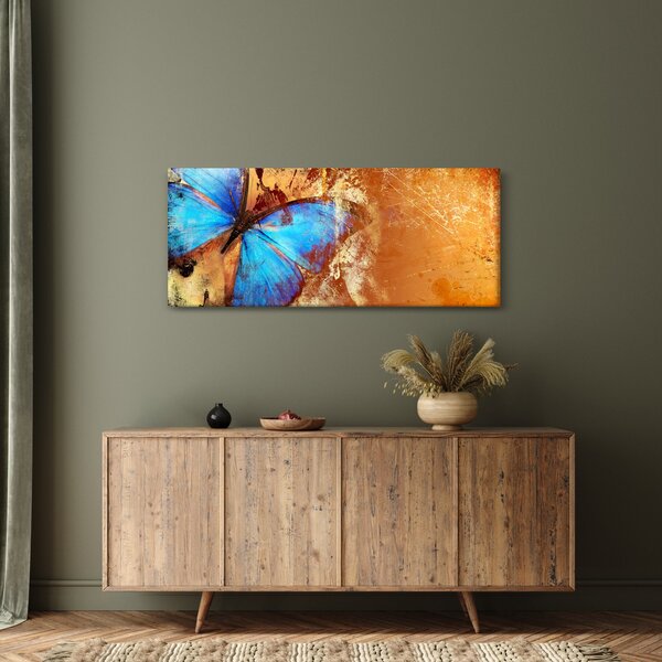 Kép - Kék pillangó (120x50 cm)