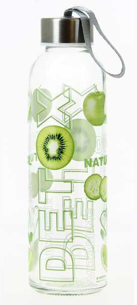 Kulacs üveg detox 0,5L S24285