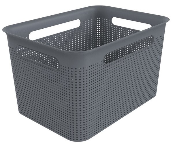 Tárolókosár 4,5L Brisen szürke 1023708853