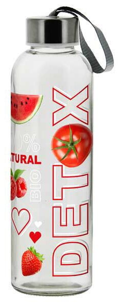 Kulacs üveg detox 0,5L S24285