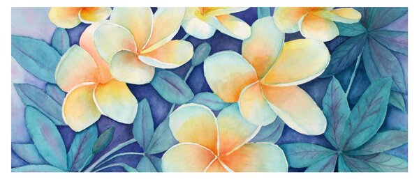 Kép - trópusi bokrok (120x50 cm)