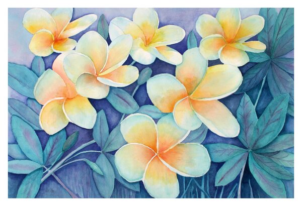 Kép - trópusi bokrok (90x60 cm)