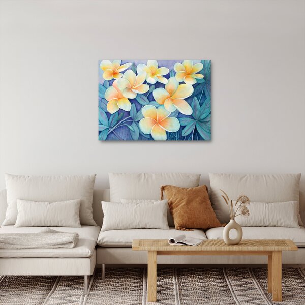 Kép - trópusi bokrok (70x50 cm)