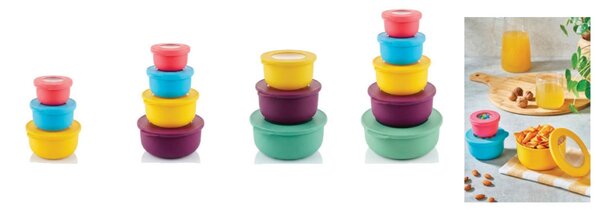 Ételtároló szett 5db L-01007