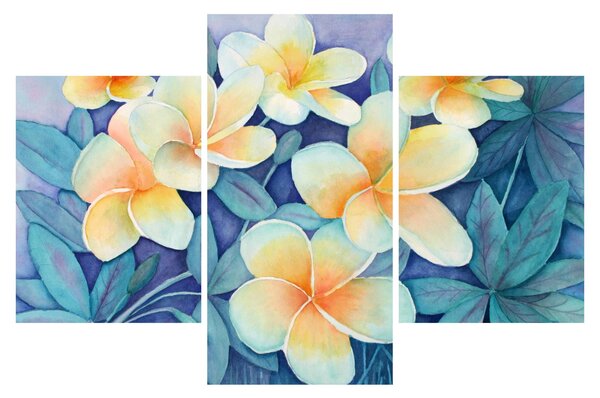 Kép - trópusi bokrok (90x60 cm)