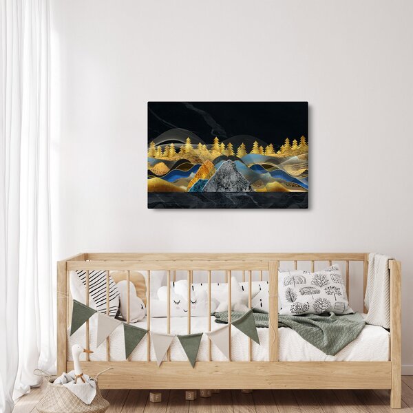 Kép - zlaté hory (90x60 cm)
