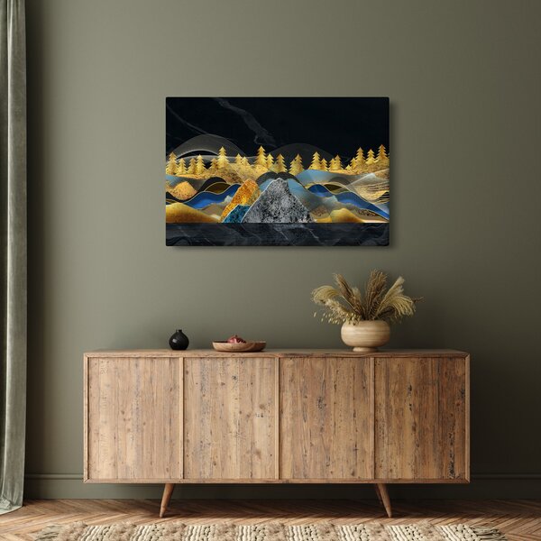 Kép - zlaté hory (90x60 cm)