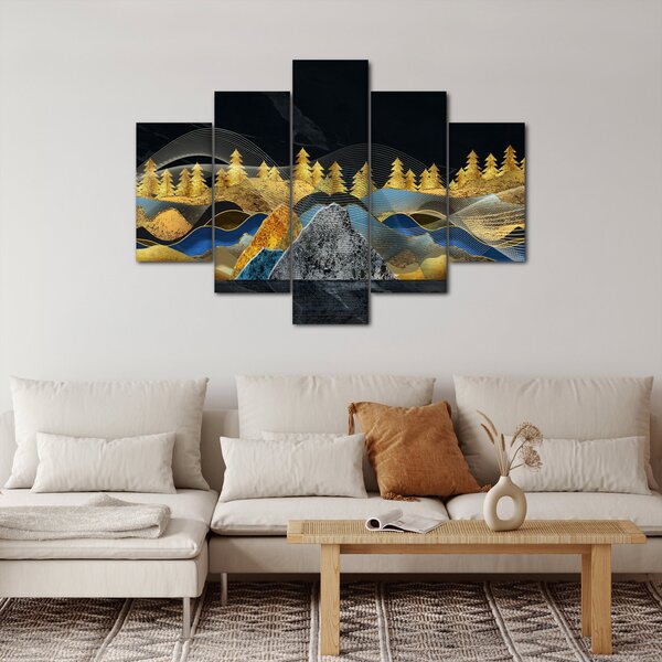 Kép - zlaté hory (150x105 cm)