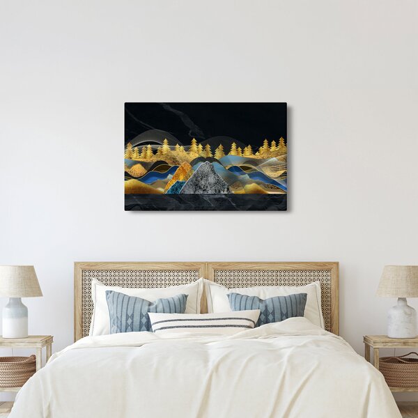 Kép - zlaté hory (90x60 cm)