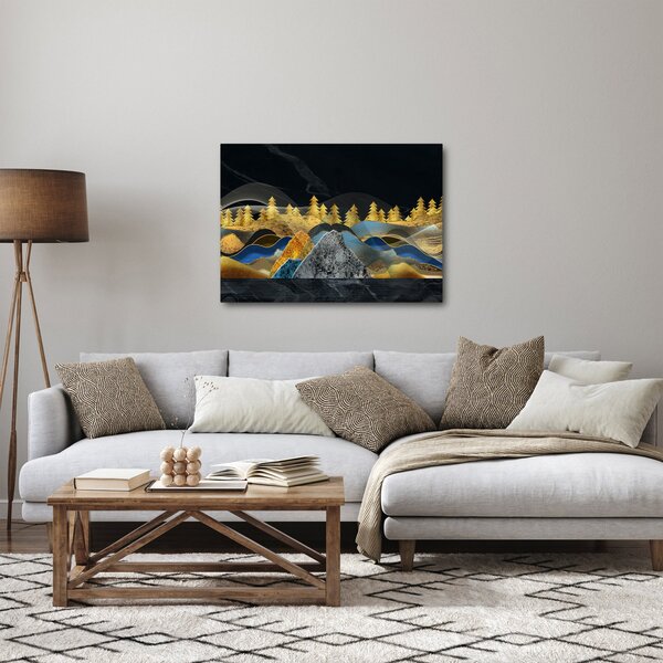 Kép - zlaté hory (70x50 cm)