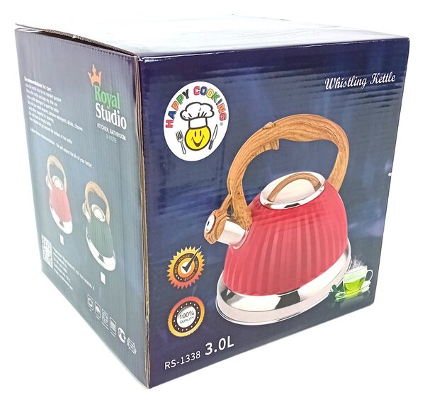 Teáskanna 3L Bora Happy Cooking RS-1338