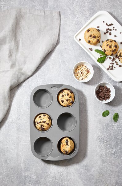 Szilikon sütőforma muffin 6db-os 30008