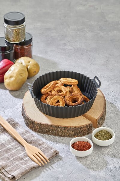 Szilikon airfryer betét 20cm kerek 30201