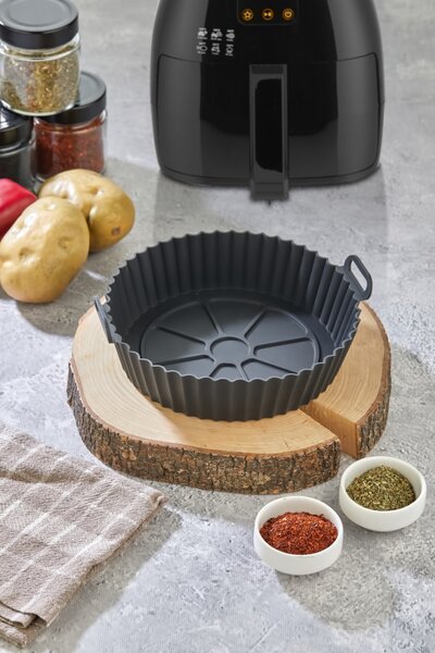Szilikon airfryer betét 20cm kerek 30201