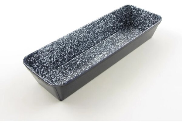 Zománcozott őzgerinc tepsi 11x31 cm